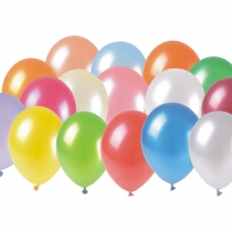 Metalni baloni 28cm 100 kom mješovitih boja